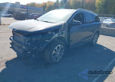 2018 GMC Terrain Slt из США, поврежденный, VIN 3GKALVEX1JL350549